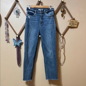 Flying Monkey Women's Classic Blue Straight Leg Jeans